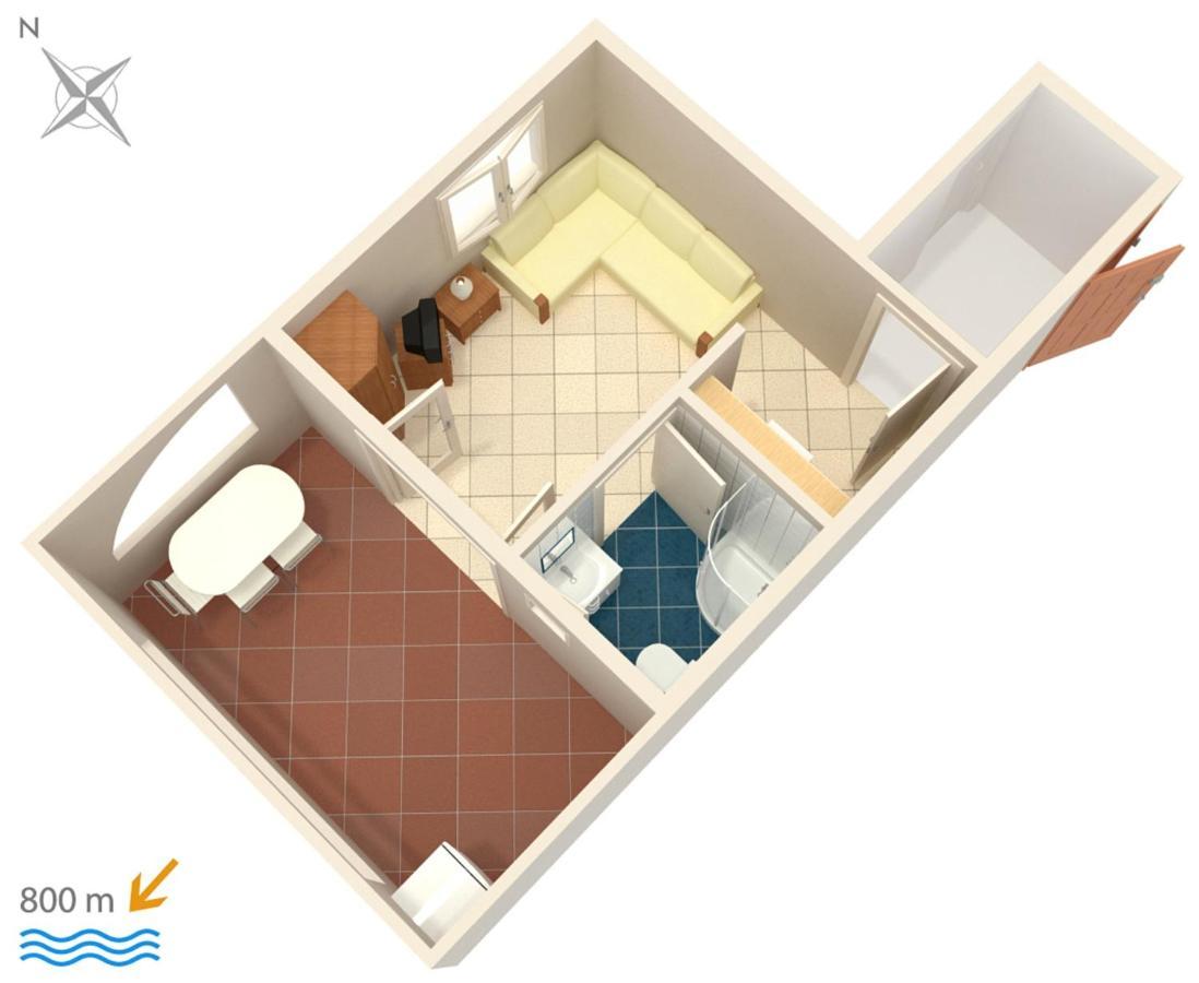 Apartments And Rooms With Parking Space Njivice, Krk - 5458 Exterior foto
